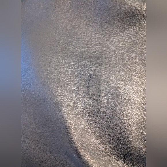 CLIFFORD MICHAEL Vintage Leather Skirt - Picture 5 of 5